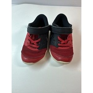 Nike Stelos Infant 8C Shoes Red Casual Tennis Shoes Hook n Loop